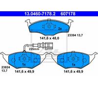 New Brake Pad Set, disc brake for AUDI:A2 8Z0698151