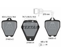 BRAKE PAD SET DISC BRAKE 2145201 FOR AUDI 100 500 A6/S6 A8/S8 AAN 2.2L 5cyl 100