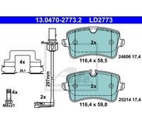 New Brake Pad Set, disc brake for AUDI:A8 D4,A8L D4,A8 / S8 D4 4H0698451A