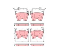 New Brake Pad Set, disc brake for AUDI LAMBORGHINI VW:A6 C5,PHAETON,GALLARDO