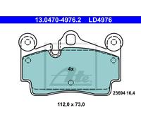 ATE Brake Pads 13.0470-4976.2 - Fits Audi, VW, Porsche (Audi Q7 3.0 TFSI Quattro)