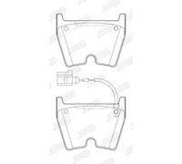 JURID 573809J Brake pad set