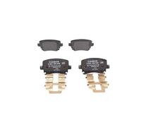 Bosch BP962 - Brake Pads Car Rear Axle - Bosch Quality - Reduced Noise and Dust - ECE-R90 Certified - Copper-Free - 1 Set of 4 Pads - With Accessories