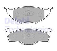 BRAKE PAD SET DISC BRAKE LP1675 FOR VW AUDI ANY/AYZ 1.2L 3cyl LUPOANY 1.2L 3cyl