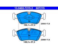 New Brake Pad Set, disc brake for BMW:1,3,E81,E87,E90 34116769763 34116769951