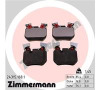 ZIMMERMANN 24315.168.1 Brake pad set