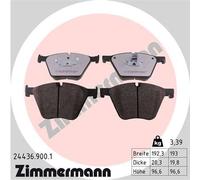 Brake pads 24436.900.1 ZIMMERMANN for BMW 7 X6 X5 5 Gran Turismo