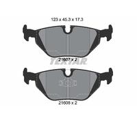 Textar Brake Pads Genuine OE Rear 2160702 – Full Set of 4 – Fits BMW 3 Series, Z1, Z3, Wiesmann MF3