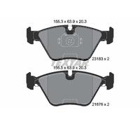 New Brake Pad Set, disc brake for BMW MG ROVER WIESMANN:3,X3,75,E46,E83