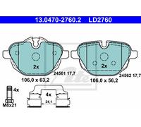 Brake pads 13.0470-2760.2 ATE for BMW MINI