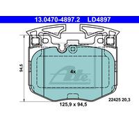 Brake Pad Set For Toyota SUPRA BMW Z4 X7 X5 X4 X3 i4 7 34116888457