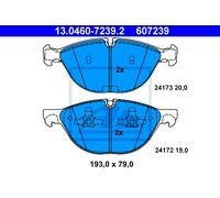 ATE 13.0460-7239.2 Brake pad set