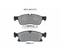 Front Brake Pad Set For Disc Fits Mercedes-Benz GL-Class GLE GLS TEXTAR 2519202