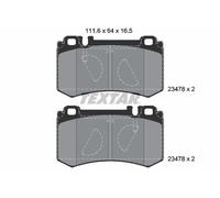 TEXTAR 2347801 Brake pad set