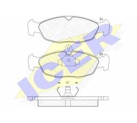 New Brake Pad Set, disc brake for CHEVROLET CHRYSLER DAEWOO JAGUAR OPEL:XJ