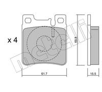 New Brake Pad Set, disc brake for CHRYSLER MERCEDES-BENZ:SL,CLK,SLK,W202,W203