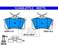 ATE Brake Pad Set 13.0460-2775.2
