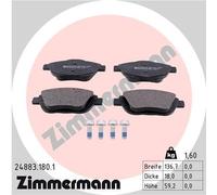 New Brake Pad Set, disc brake for CITROËN DS OPEL PEUGEOT VAUXHALL:DS3,DS 3