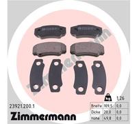 ZIMMERMANN 23921.200.1 Brake pad set