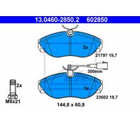 New Brake Pad Set, disc brake for CITROËN FIAT PEUGEOT:RELAY Bus,RELAY Van