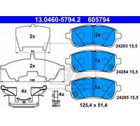 ATE Brake Pad Set 13.0460-5794.2 – Disc Brake, Fits DAIHATSU Materia 1.3