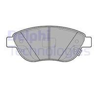 For Fiat - 500 L (351, 352) 0.9 1.4 1.3D 1.6D 2012-On Front Brake Pads Delphi