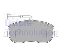 DELPHI LP2024 Brake pad set