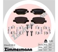 New Brake Pad Set, disc brake for FIAT:EGEA Estate,TIPO Estate,EGEA Saloon