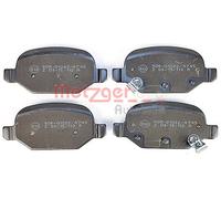 BRAKE PAD SET DISC BRAKE 1170818 FOR FIAT 312A2.000/A7.000 0.9L 2cyl PANDA 1.2L