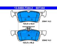 New Brake Pad Set, disc brake for FORD:FIESTA VII,FIESTA Saloon,FIESTA VII Van