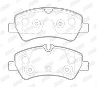 Brake pads 573835J JURID for FORD TOURNEO CUSTOM V362 Bus TRANSIT V363 Bus