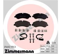ZIMMERMANN 25602.170.3 Brake pad set