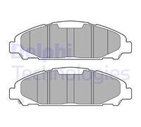 DELPHI LP3255 Brake pad set