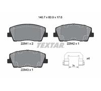 New Brake Pad Set, disc brake for GENESIS KIA:G70,STINGER 58101J5A05