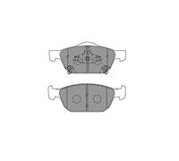Brake pads KBP-2067 KAVO PARTS for HONDA CIVIC IX CIVIC IX Tourer CIVIC X Saloon
