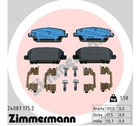 ZIMMERMANN 24087.175.2 Brake pad set