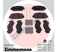 Brake pads 22620.170.1 ZIMMERMANN