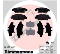 BRAKE PAD SET DISC BRAKE 24979.165.2 FOR HONDA R18A1 1.8L L15A7 1.5L LDA2 1.3L