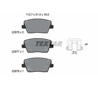 TEXTAR 2287601 Brake pad set