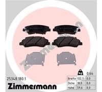 ZIMMERMANN 25348.180.1 Brake pad set