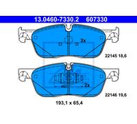 ATE 13.0460-7330.2 Brake pad set