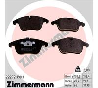 ZIMMERMANN 22272.190.1 Brake pad set