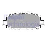 DELPHI LP3398 Brake pad set