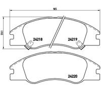 Brembo Brake Pads P 30 042 – for KIA Cerato I Saloon / Hatchback