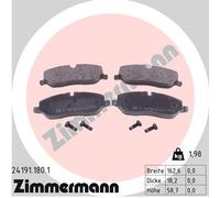 ZIMMERMANN 24191.180.1 Brake pad set