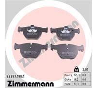 ZIMMERMANN 23397.190.1 Brake pad set