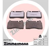 ZIMMERMANN 20217.965.1 Brake pad set