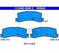 New Brake Pad Set, disc brake for LEXUS TOYOTA:ES,RX,CAMRY,AVENSIS,HARRIER
