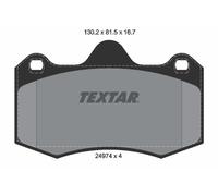 Textar 2497401 Brake Pad Set
