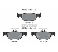 TEXTAR 2617401 Brake pad set